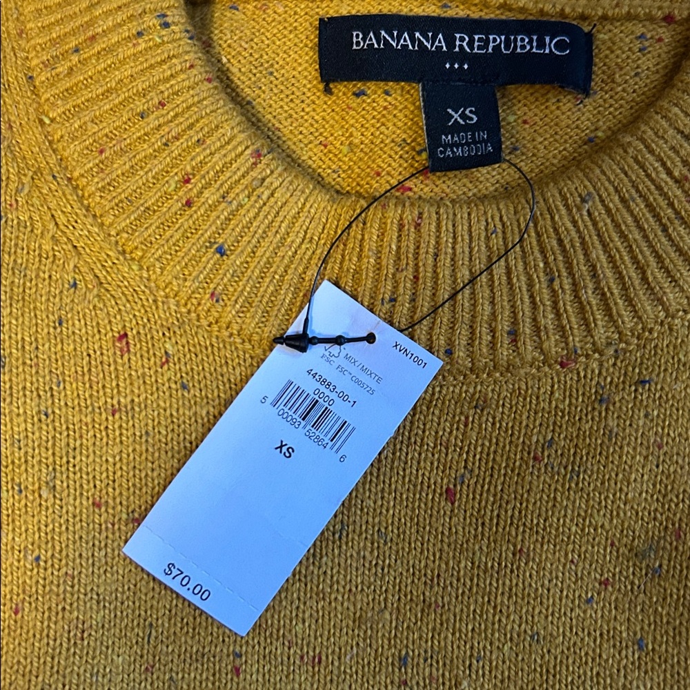 Banana Republic Factory crewneck sweater (x-small) NWT - Picture 2 of 4